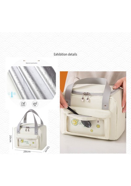Yüksek Kapasiteli Ermoslu Beslenme Çantası 20X28X16CM (Yurt Dışından) indirimleri