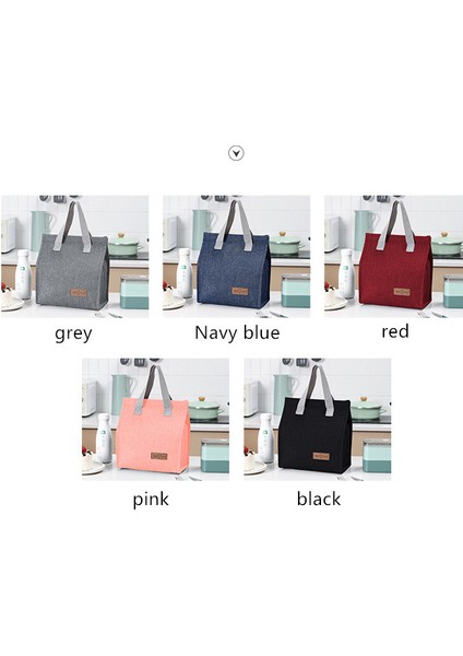 Isı Yalıtımlı Taşınabilir Öğle Yemeği Çantası 27X16X19CM (Yurt Dışından) modelleri