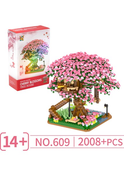 Jea·love Sakura House 12 Yaş ve Üzeri Çocuklar Için Yaratıcı Doğa Temalı Oyuncak Yapı Seti (2008 Rmb) (Yurt Dışından) modelleri