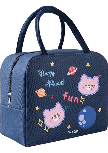 Sevimli Çizgi Yalıtımlı Öğle Yemeği Kutusu (Yurt Dışından)