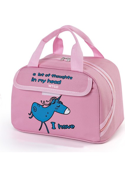 Sevimli Çizgi Yalıtımlı Öğle Yemeği Kutusu (Yurt Dışından)