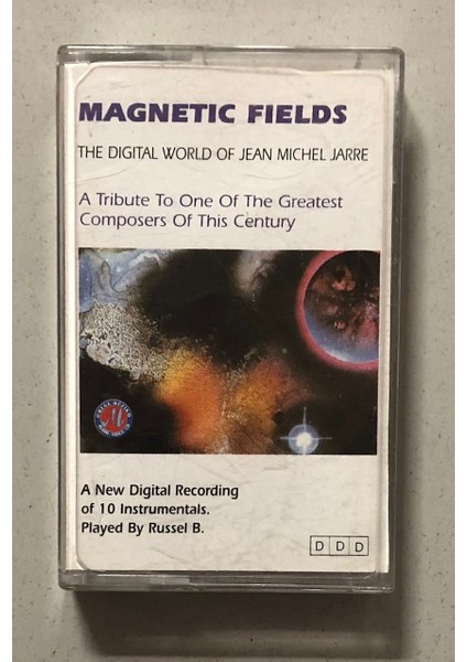 Magnetic Fields The Digital World Of Jean Micel Jarre Kaset (Orjinal Dönem Baskı)