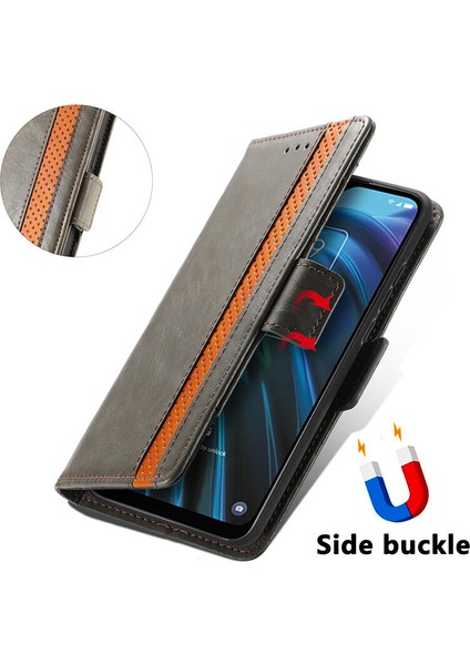 Ile Uyumlu Tcl 30 Xe 5g Cüzdan Kılıfı, Kart Tutuculu Pu Deri Flip Kılıf Rfıd Engelleme Kickstand Telefon Kapağı (Yurt Dışından)