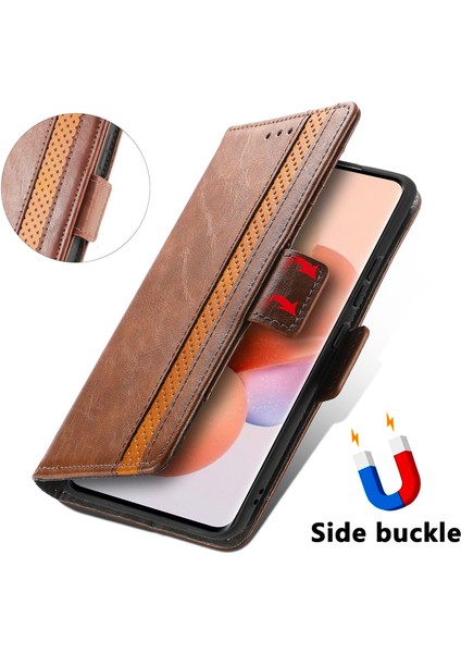 Ile Uyumlu Xiaomi 12 Cüzdan Kılıfı, Kart Tutuculu Pu Deri Flip Kılıf Rfıd Engelleme Kickstand Telefon Kapağı (Yurt Dışından)