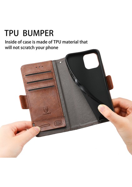 Ile Uyumlu Xiaomi 12 Cüzdan Kılıfı, Kart Tutuculu Pu Deri Flip Kılıf Rfıd Engelleme Kickstand Telefon Kapağı (Yurt Dışından)