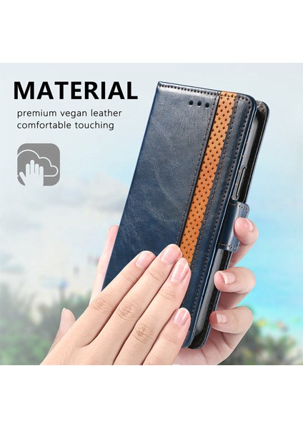 Ile Uyumlu Samsung Galaxy S22 Ultra Cüzdan Kılıfı, Kart Tutuculu Pu Deri Flip Kılıf Rfıd Engelleme Kickstand Telefon Kapağı (Yurt Dışından) fırsatları