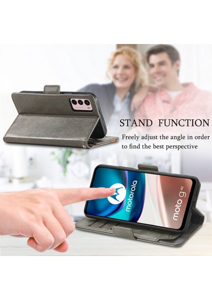 Ile Uyumlu Motorola Moto G42 Cüzdan Kılıfı, Kart Tutuculu Pu Deri Flip Kılıf Rfıd Engelleme Kickstand Telefon Kapağı (Yurt Dışından) fırsatları