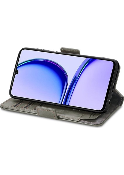 Ile Uyumlu Oppo Realme C53 Cüzdan Kılıfı, Kart Tutuculu Pu Deri Flip Kılıf Rfıd Engelleme Kickstand Telefon Kapağı (Yurt Dışından) fırsatları