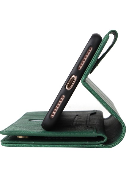 Ile Uyumluiphone 7 Plus/8 Plus Mıknatıslı Deri Zip Cüzdan Kart Sahibi (Yurt Dışından) fırsatları