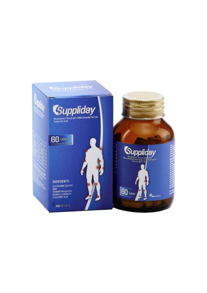 60 TABLET GLUKOZAMIN, HYALURONIK ASIT, KONDROITIN İÇEREN TAKVİYE EDİCİ GIDA