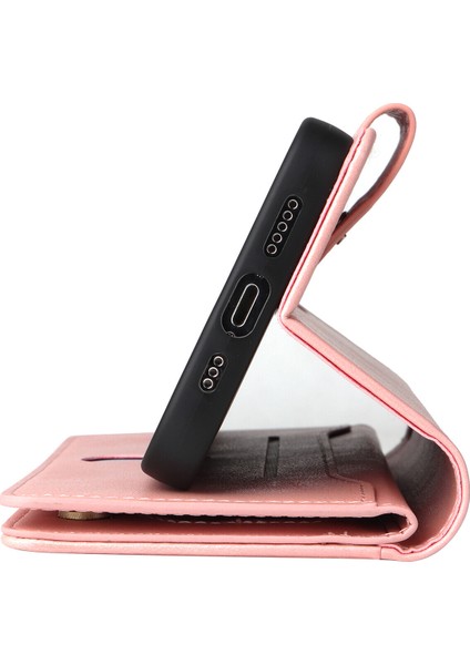 Ile Uyumluiphone 14 Pro Mıknatıslı Deri Zip Cüzdan Kart Sahibi (Yurt Dışından)