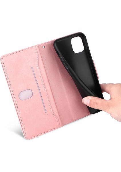 Ile Uyumluiphone 11 Pro Mıknatıslı Deri Zip Cüzdan Kart Sahibi (Yurt Dışından)