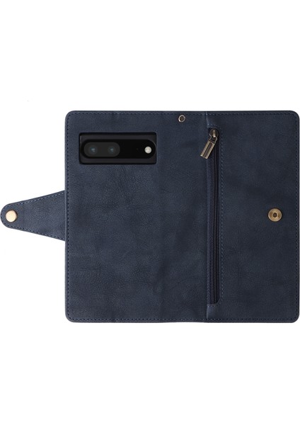 Ile Uyumlugoogle Pixel 7 Pro Mıknatıslı Deri Zip Cüzdan Kart Sahibi (Yurt Dışından) indirimleri