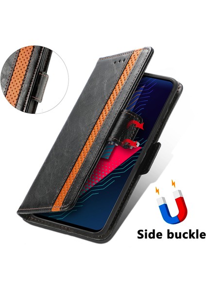 - 1383 Wiko Power U30 Için Kart Tutuculu Pu Deri Cüzdan Telefon Kılıfı - Siyah (Yurt Dışından) fırsatları