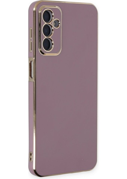 Samsung Galaxy A04S Kılıf Luxury Seri Kamera Korumalı Silikon Kapak