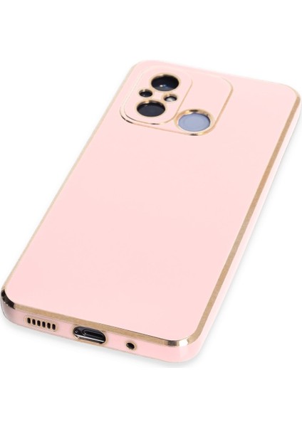 Xiaomi Redmi 12C Kılıf Luxury Seri Kamera Korumalı Silikon Kapak