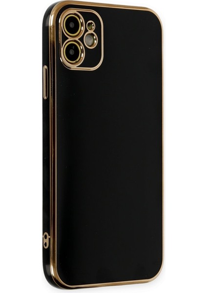 iPhone 12 Kılıf Luxury Seri Kamera Korumalı Silikon Kapak