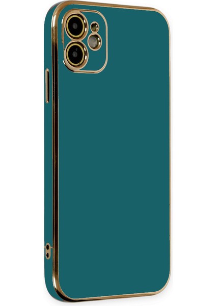 iPhone 12 Kılıf Luxury Seri Kamera Korumalı Silikon Kapak
