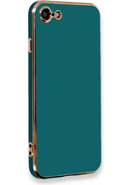 iPhone 7 / 8 / Se 2020 Kılıf Luxury Seri Kamera Korumalı Silikon Kapak