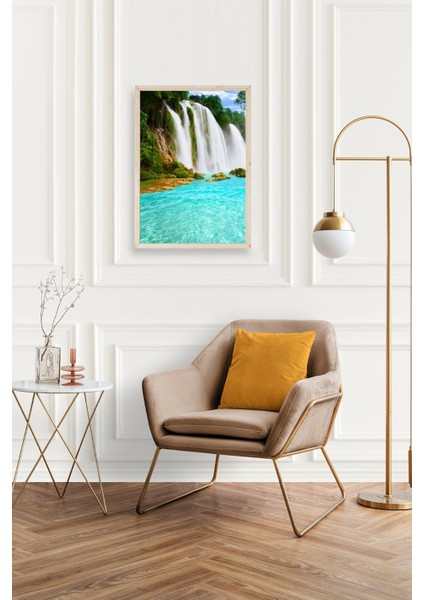 Manzara Doğa Ahşap Çerçeveli Tablo modelleri