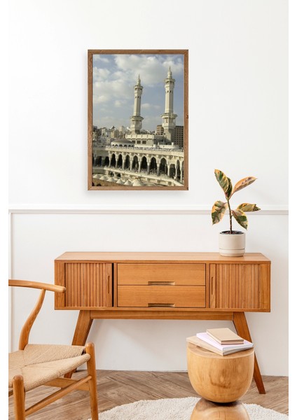 Kabe Camii Ahşap Çerçeveli Tablo fiyatları