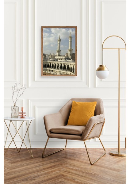 Kabe Camii Ahşap Çerçeveli Tablo modelleri