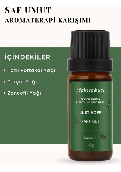 Bade Natural Saf Umut Aromaterapi Karışımı 10 ml