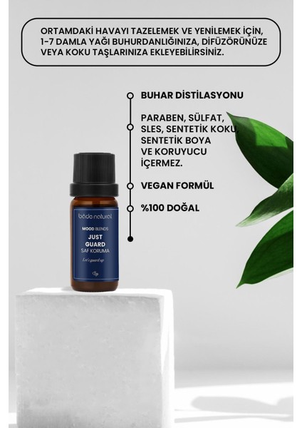 Bade Natural Saf Koruma Aromaterapi Karışımı 10 ml