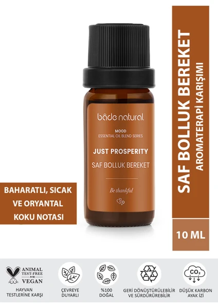 Bade Natural Saf Bolluk Bereket Aromaterapi Karışımı 10 ml