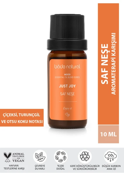 Bade Natural Saf Neşe Aromaterapi Karışımı 10 ml