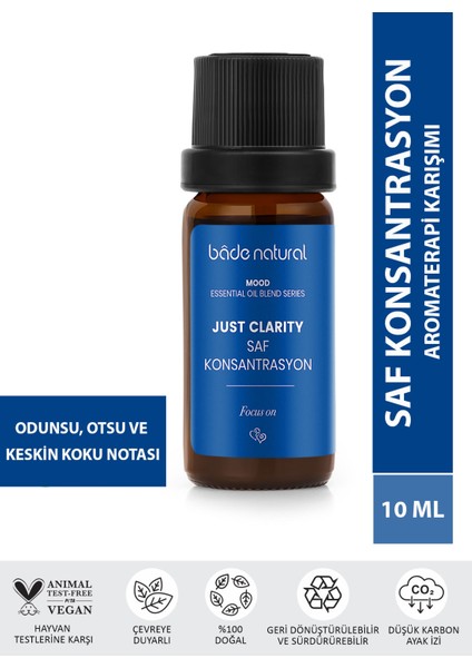 Bade Natural Saf Konsantrasyon Aromaterapi Karışımı 10ml