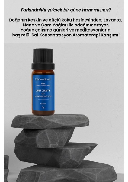 Bade Natural Saf Konsantrasyon Aromaterapi Karışımı 10ml