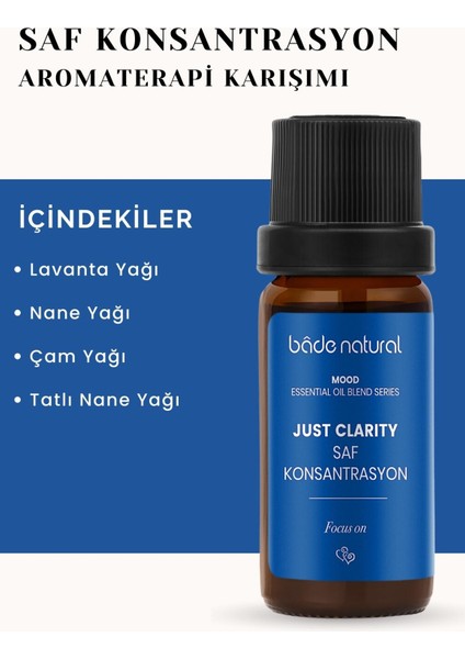 Bade Natural Saf Konsantrasyon Aromaterapi Karışımı 10ml