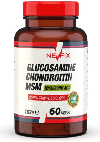 Glucosamine Chondroitin Msm Hyaluronic Acid 60 Tablet