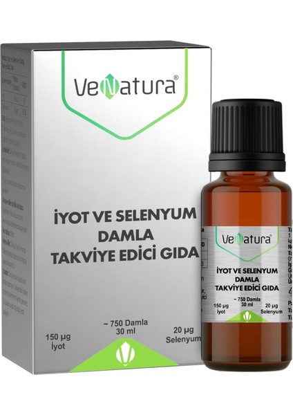 Iyot ve Selenyum Damla 30 ml