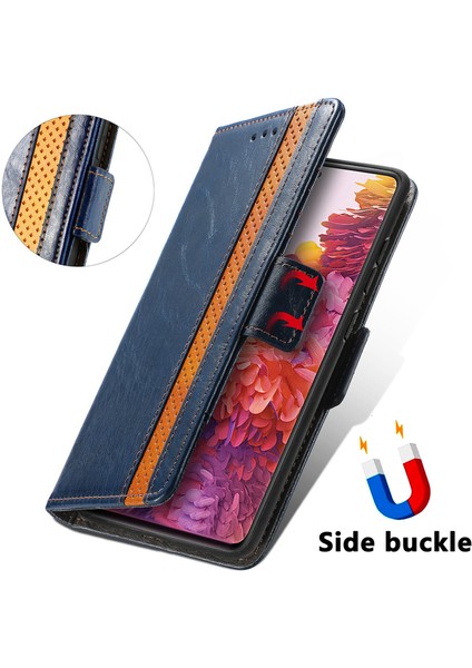Ile Uyumlu Samsung Galaxy S20FE Cüzdan Kılıfı, Kart Tutuculu Pu Deri Flip Kılıf Rfıd Engelleme Kickstand Telefon Kapağı (Yurt Dışından)