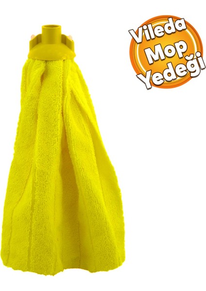 Ev Ofis Iş Yeri Sillgech Mikrofiber Makarna Temizlik Kurulama Havlu Mop Vileda Yedeği 40 cm EH320