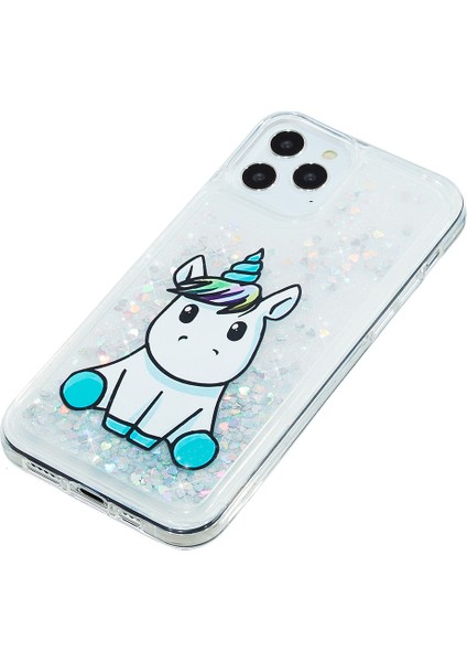 iPhone 15 Pro Powder Quicksand Case Shell Tpu Telefon Kapağı (Yurt Dışından)