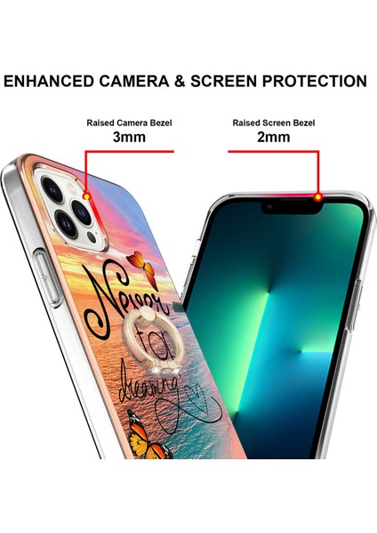 iPhone 15 Pro Kickstand Telefon Kasası Elektrokaplama Tpu Telefon Kapağı (Yurt Dışından) modelleri