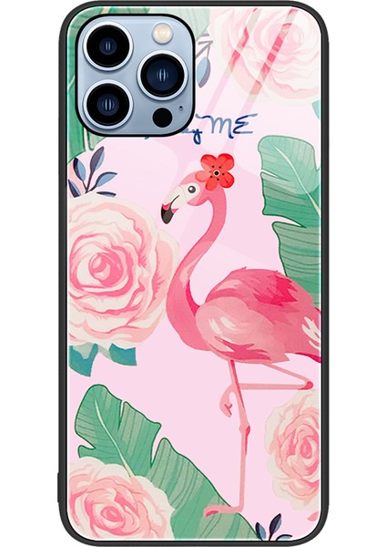 iPhone 15 Pro Back Cover Çizgiye Karşı Kara Çizelgeli Temsilli Cam+Pc+Tpu Telefon Kılıfı (Yurt Dışından)