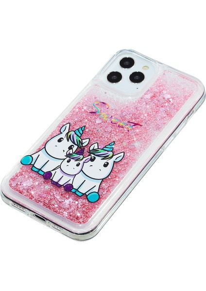 iPhone 15 Pro Powder Quicksand Case Shell Tpu Telefon Kapağı (Yurt Dışından)