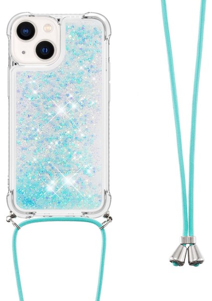iPhone 15 Tpu Telefon Kasası Kirki ile Yüzer Sıvı Parlak Hızlı ve Kapak (Yurt Dışından)