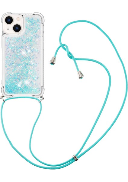 iPhone 15 Tpu Telefon Kasası Kirki ile Yüzer Sıvı Parlak Hızlı ve Kapak (Yurt Dışından)