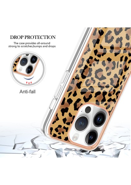 iPhone 15 Pro Electoleed Anti Drop Telefon Kılıfı Tpu Kapağı (Yurt Dışından)