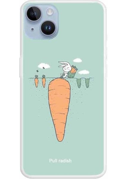 iPhone 15 Telefon Kasası Yumuşak Tpu Şok Geçirmez Koruyucu Kapak (Yurt Dışından)