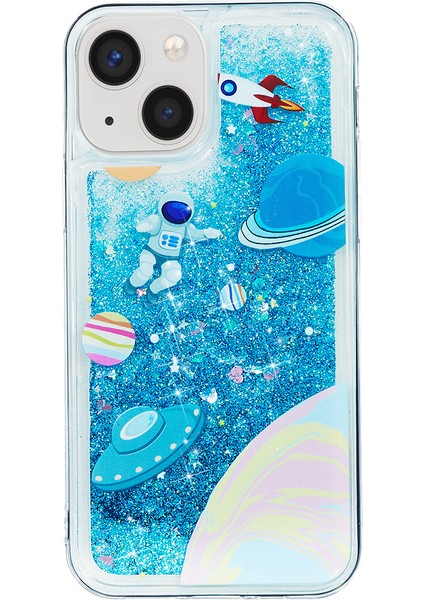 iPhone 15 Quicksand Tpu Cep Telefon Kılıfı Toz Kabuk Telefon Kapağı (Yurt Dışından)
