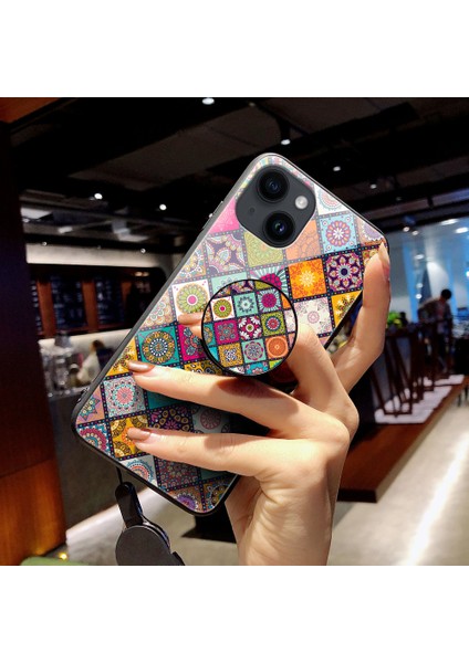 iPhone 15 Temperli Cam+Pc+Tpu Kadın Kılavuzu Ile Kaynaklık Ile Ilgili (Yurt Dışından)