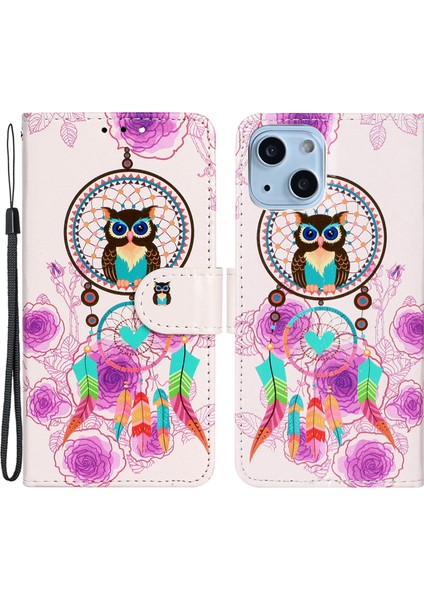 iPhone 15 Deri Cüzdan Telefon Kasası, Damla Geçirmez Telefon Standı Kapağı (Yurt Dışından) fiyatları