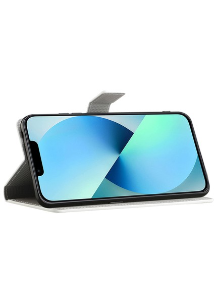iPhone 15 Flip Case Pu Deri Stand Cüzdan Telefon Kapağı (Yurt Dışından)
