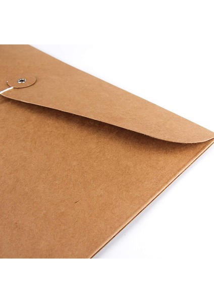 Kraft Dize Zarf Dosya Klasörü, Düz-Genişlemesiz A4 Siyah (5'li Paket) (Yurt Dışından) indirimleri